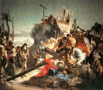 喬瓦尼 巴蒂斯塔 提埃波羅 Christ Carrying the Cross 喬瓦尼 巴蒂斯塔 提埃波羅 Christ Carrying the Cross